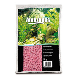 AMAZONAS FARBIGER QUARZKIES, Pink 5 kg.  
